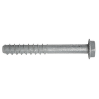 Iccons Thunderbolt Concrete Hex Screw Bolt M16 x 100mm Galvanised 15 Pack