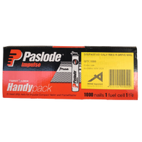 Paslode Impulse Nails 50mm x 2.87mm Round-Head DekFast Galvanised with Gas B20557 1000 Pack
