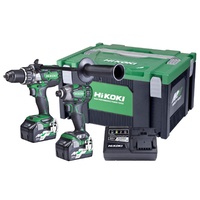 Hikoki 36V Brushless Impact Drill And Impact Driver With 1080W Battery Kit