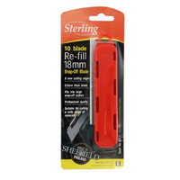 Sterling German 18mm Blades Pack 10