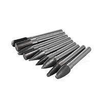 Alpha 9 Piece Tungsten Carbide Burrset