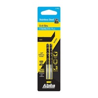 Alpha Jobber Drill (Card 2) 1.0mm - Stainless Plus