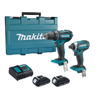 Makita 18V LXT 2 Piece Drill Driver / Impact Driver Kit