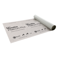 Ventia Platinum Plus Heavy Duty Ss Roof Underlay Grey 1.5M X 50M