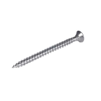 Screw No Rib CSK Cladding 10g x 38mm Stainless Steel 100 Pack