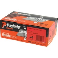 Paslode Impulse Nails 50mm x 2.87mm Round-Head Ring Stainless Steel with Gas B32260 1000 Pack