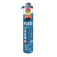 Soudal Gorilla Flexi Expanding Foam Click & Fix 750ml