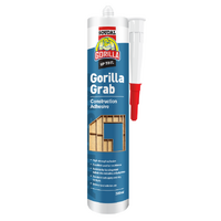 Gorilla Grab Construction Adhesive Solvent Based 300ml Beige