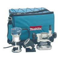 Matika 6.35mm Trimmer Kit With 3 Bases And Carry Bag