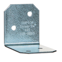 Simpson Strong Tie A21 Reinforced Angle Bracket 35mm x 50mm x 40mm Z275 Galvanised