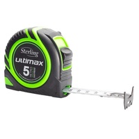 Sterling Ultimax Tape Measure 5m x 19mm - Easyread